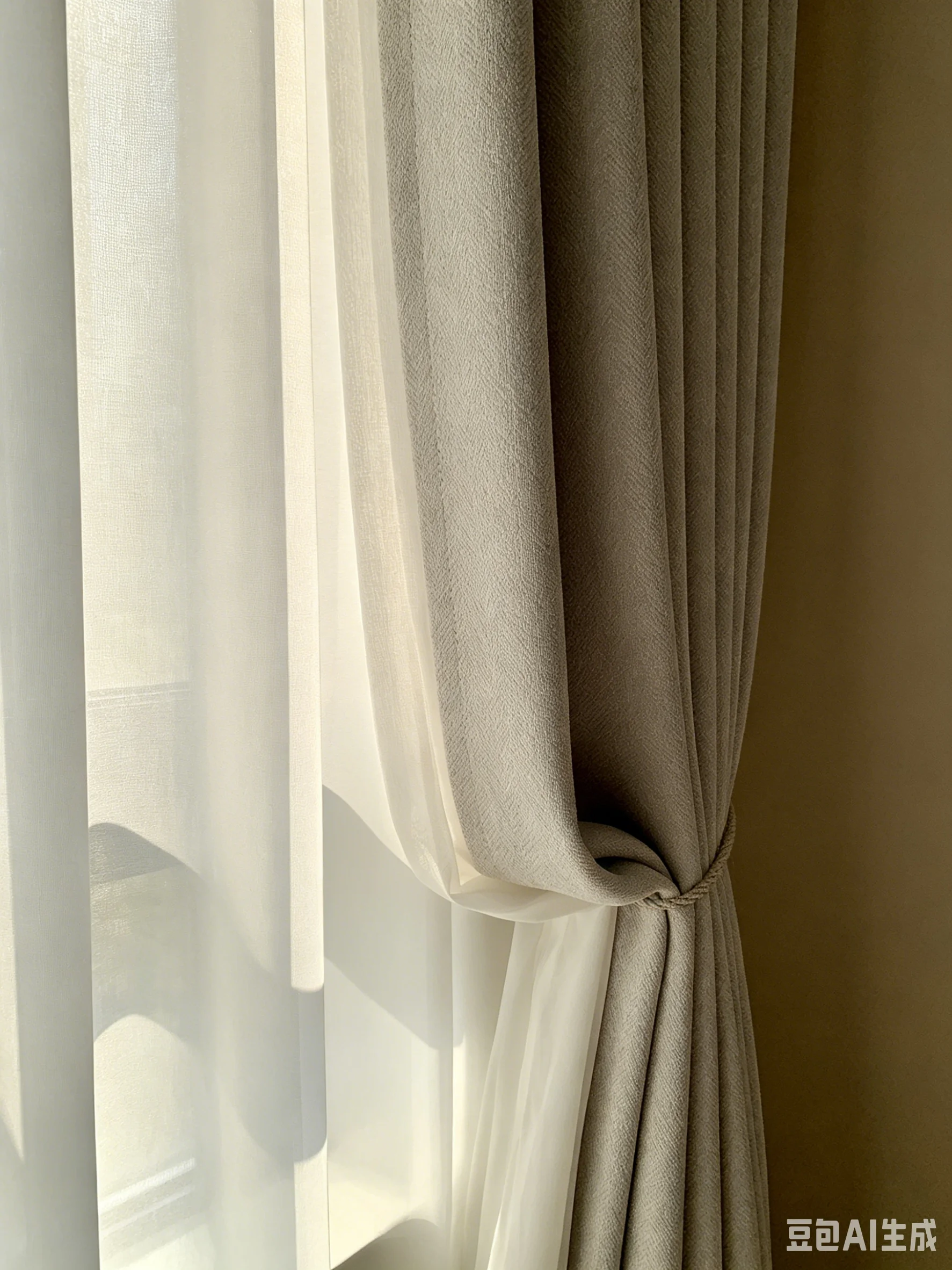 Blackout curtain shaping