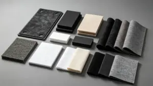 Materials suitable for automotive floor mats