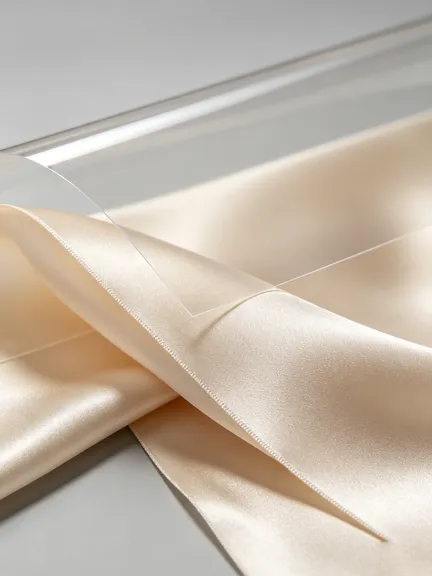 PET Film & Silk Fabric