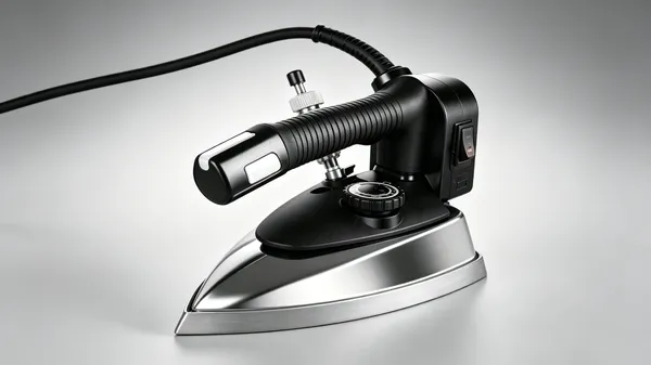 Professional industrial electric iron used for hot-melt adhesive film application