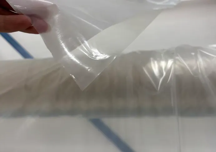 PET Carrier Supported Hot Melt Adhesive Film