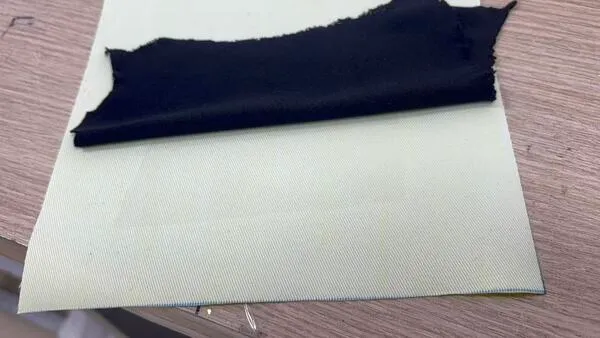 nylon to spandex or elastic fabric