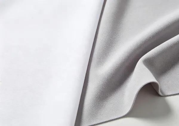 polyester to spandex or elastic fabric
